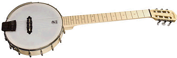 Deering's 'starter' six string banjo has the ideal features for the crossover guitarist.
