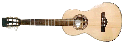 The Ibanez AVN3 - now discontinued - was one of the most accurate early Size 2 reproductions made, with a slotted head and solid top.  It's perfect for Civil War, cowboy, and Victorian reenactments, if you can find one. Click for bigger photo.