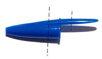 You can create a cheap home-made over-the-fret capo by using a fine blade hack saw to cut a a Bic pen top as shown. Click for bigger photo.