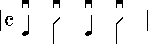 4/4 rhythm example 2