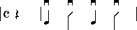 4/4 rhythm example 2